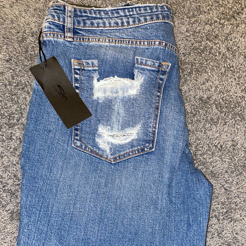 Silver jeans